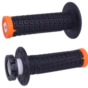 Grips set Lock-on ODI NOMAD MX V2 Black/Orange
